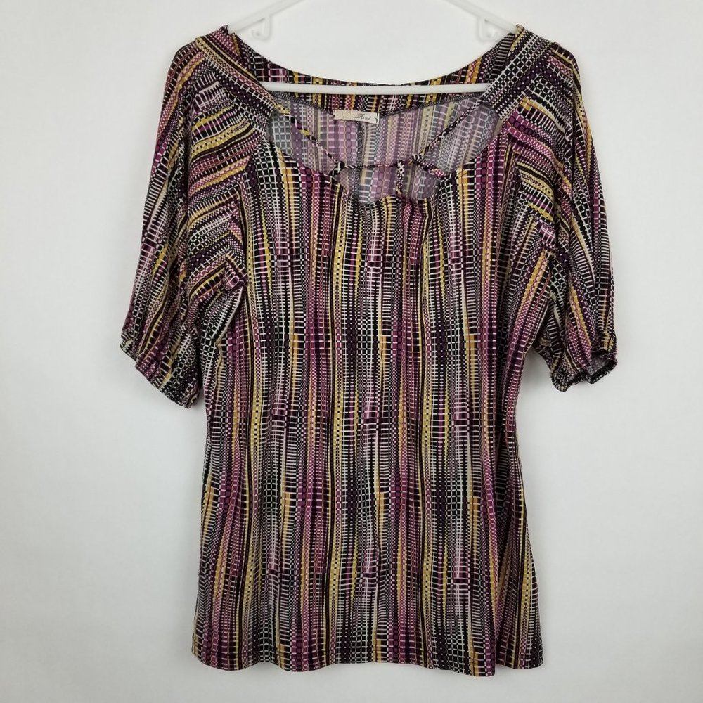 Fave Short Sleeve Blouse Size M